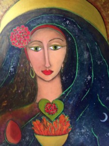Painting of Mary Magdalene by Joni Maher